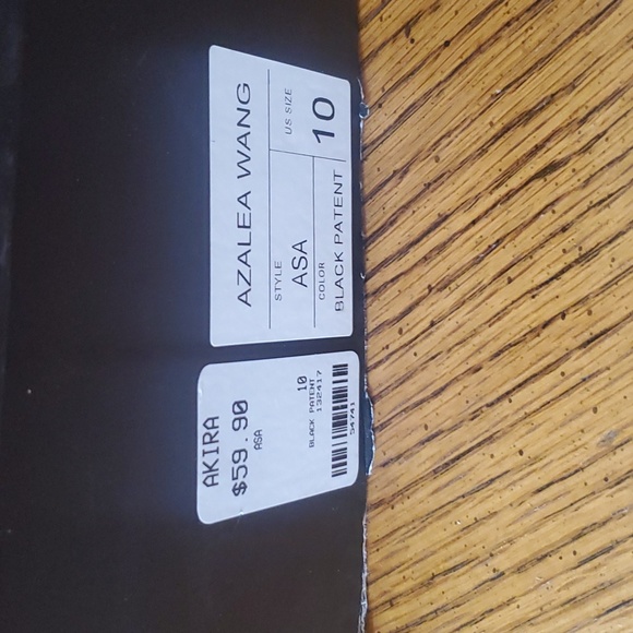 Azalea Wang ASA Patent Black Boots Great for Fall and Winter!! - Picture 11 of 11